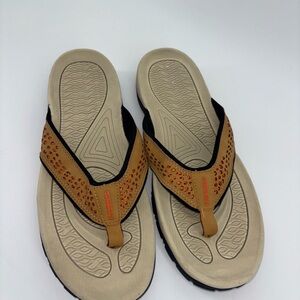 Hobibear men’s Tan  Flip-Flops size 12 EU45